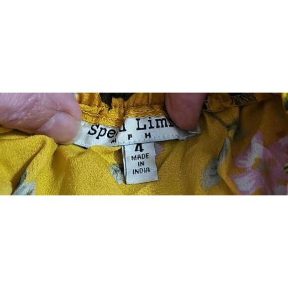 Floral Yellow Kids Top - Picture 6 of 6